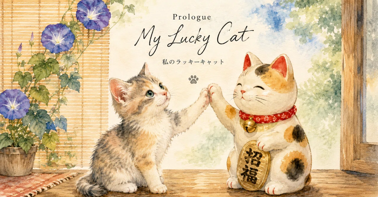 Lucky cat アルフ 猫 ラッキー 幸運を呼ぶ DONKEY ドンキー ラッキー