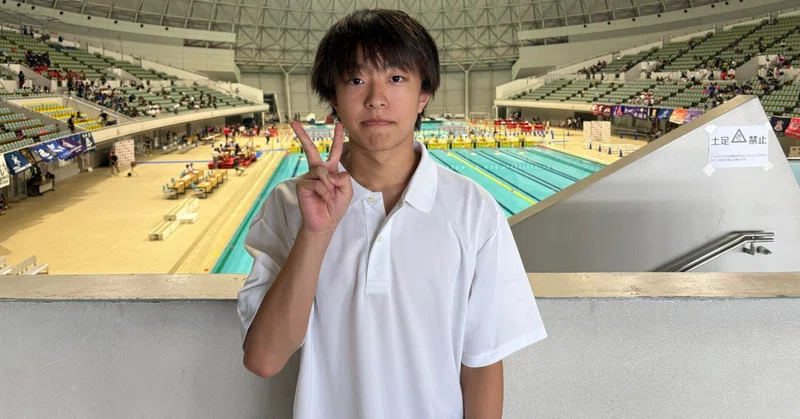 【水泳部】インターハイ出場決定！
