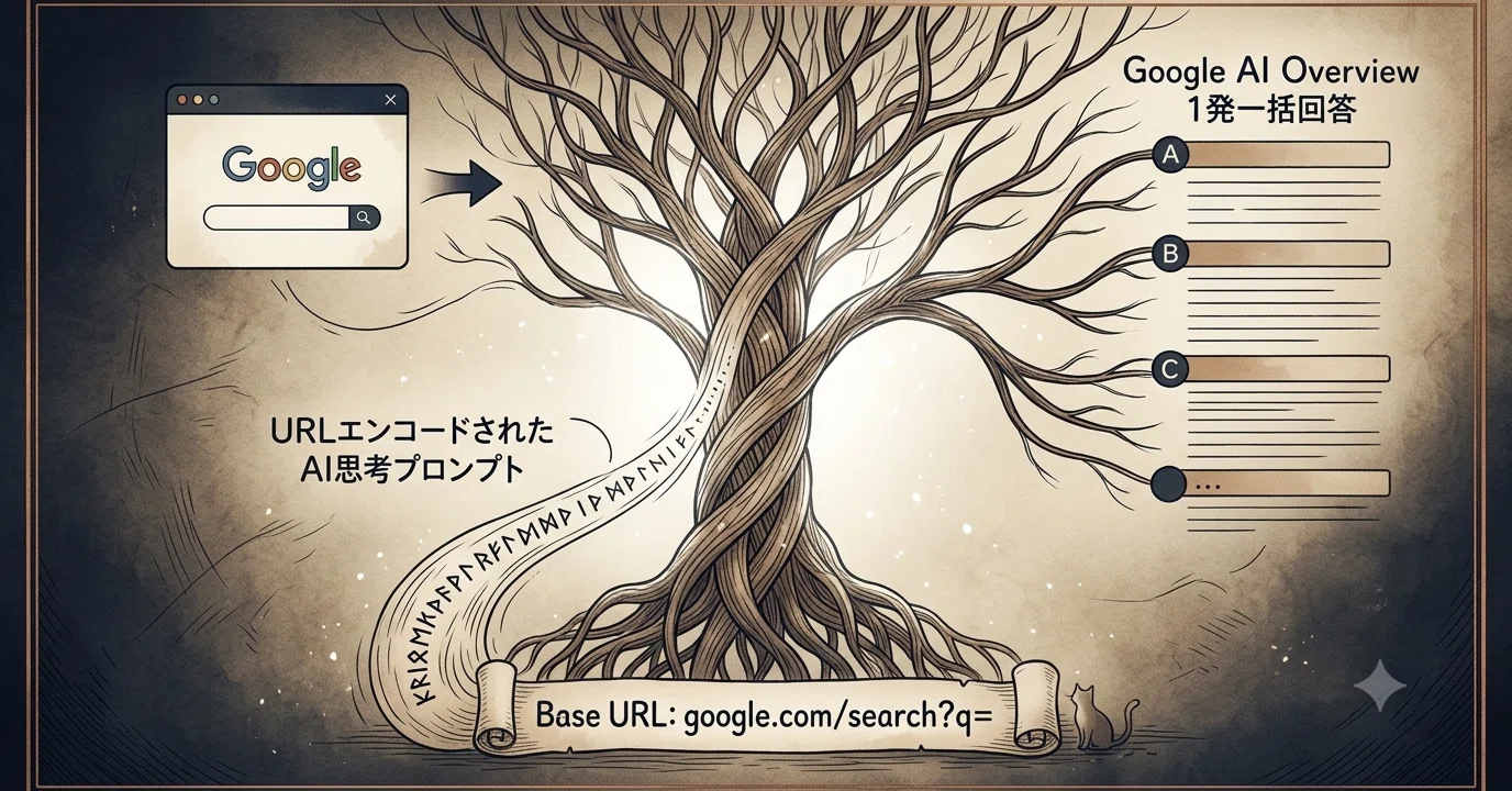 連載 羊皮紙の観測盤 Vol.3】検索窓をAI思考エンジンに変える：30の