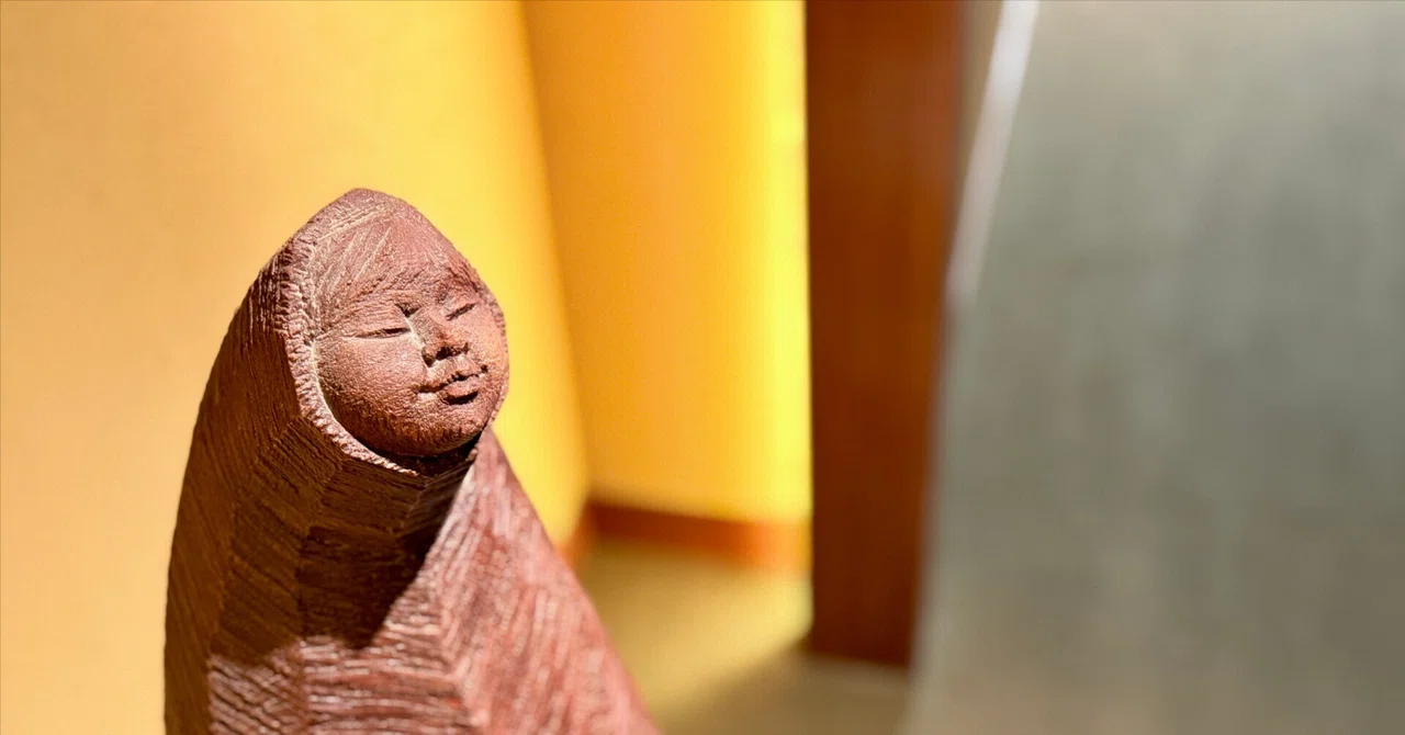 【最終値下げ！】瀧口政満 木彫り 置物 アイヌ彫刻家 北海道阿寒 美術品 骨董品 rectangle_large_type_2_0533817