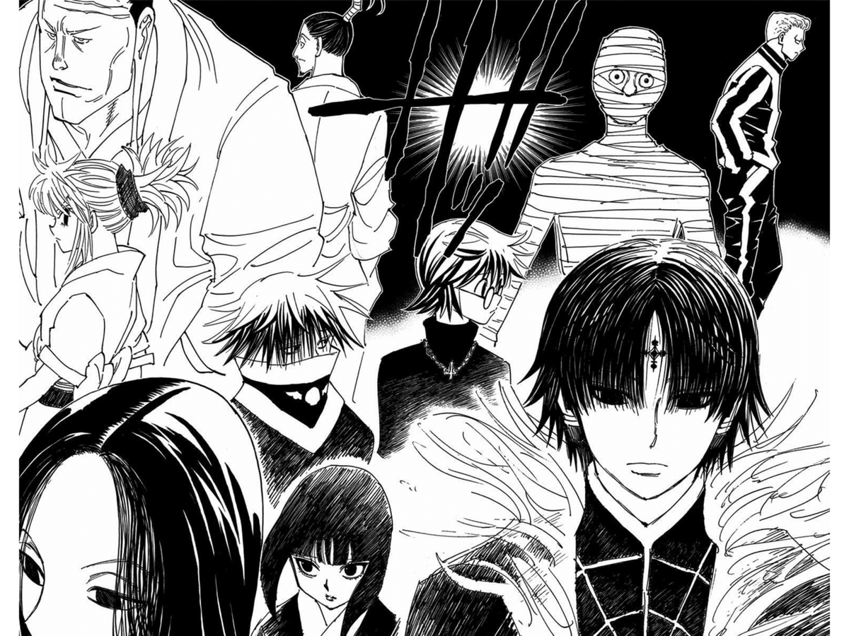 ハンターハンター クラピカ タペストリー 幻影旅団編 HUNTER×HUNTER