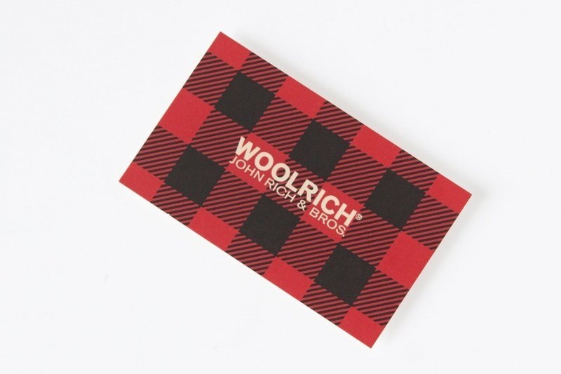 WOOLRICH_ショップカード