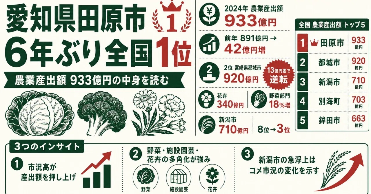 【中古】 主産地形成と農業団体 全国屈指の農業都市・愛知県田原市は、レクサスの故郷｜あべっち