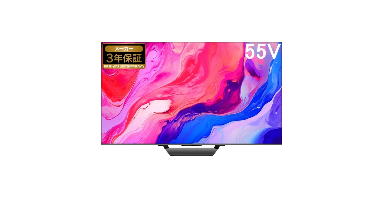 Hisense 55U8N (55-inch Class, Mini LED & Quantum Dot 4K TV)｜The 比較