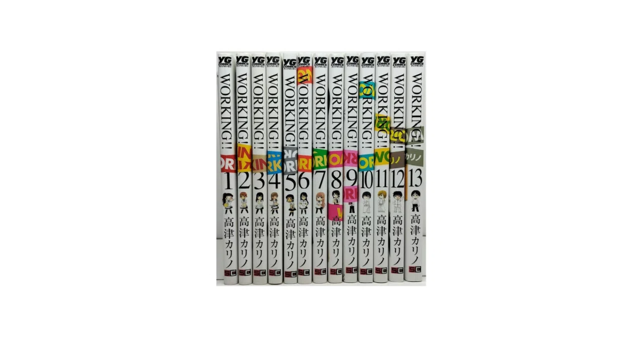 WORKING/ワーキング【1期～4期】DVD 全29巻セット ワーキング 漫画全巻専門店 <コミックセット>｜漫画全巻専門店