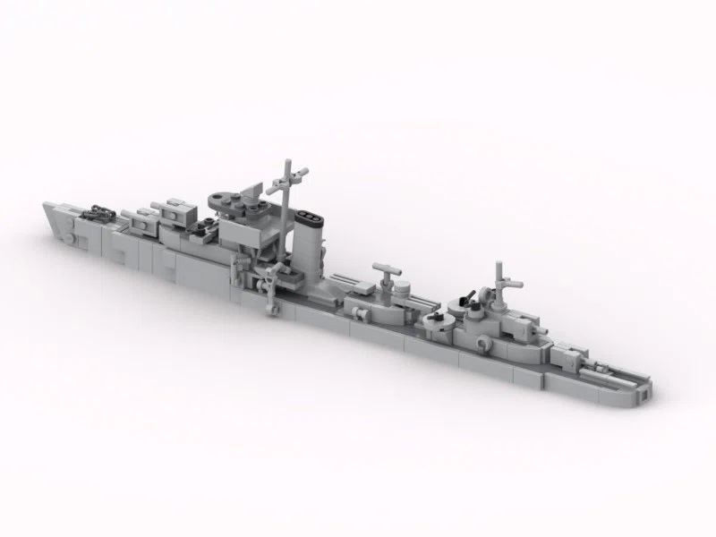 個人作品】 駆逐艦シムス / フレッチャー級前期型・後期型 / 軽巡洋艦