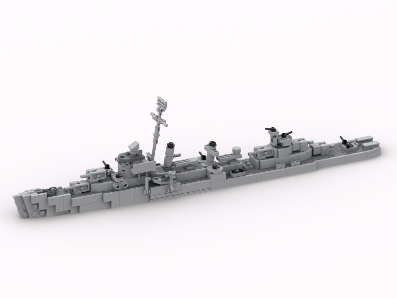 個人作品】 駆逐艦シムス / フレッチャー級前期型・後期型 / 軽 個人作品】 駆逐艦シムス / フレッチャー級前期型・後期型 / 軽