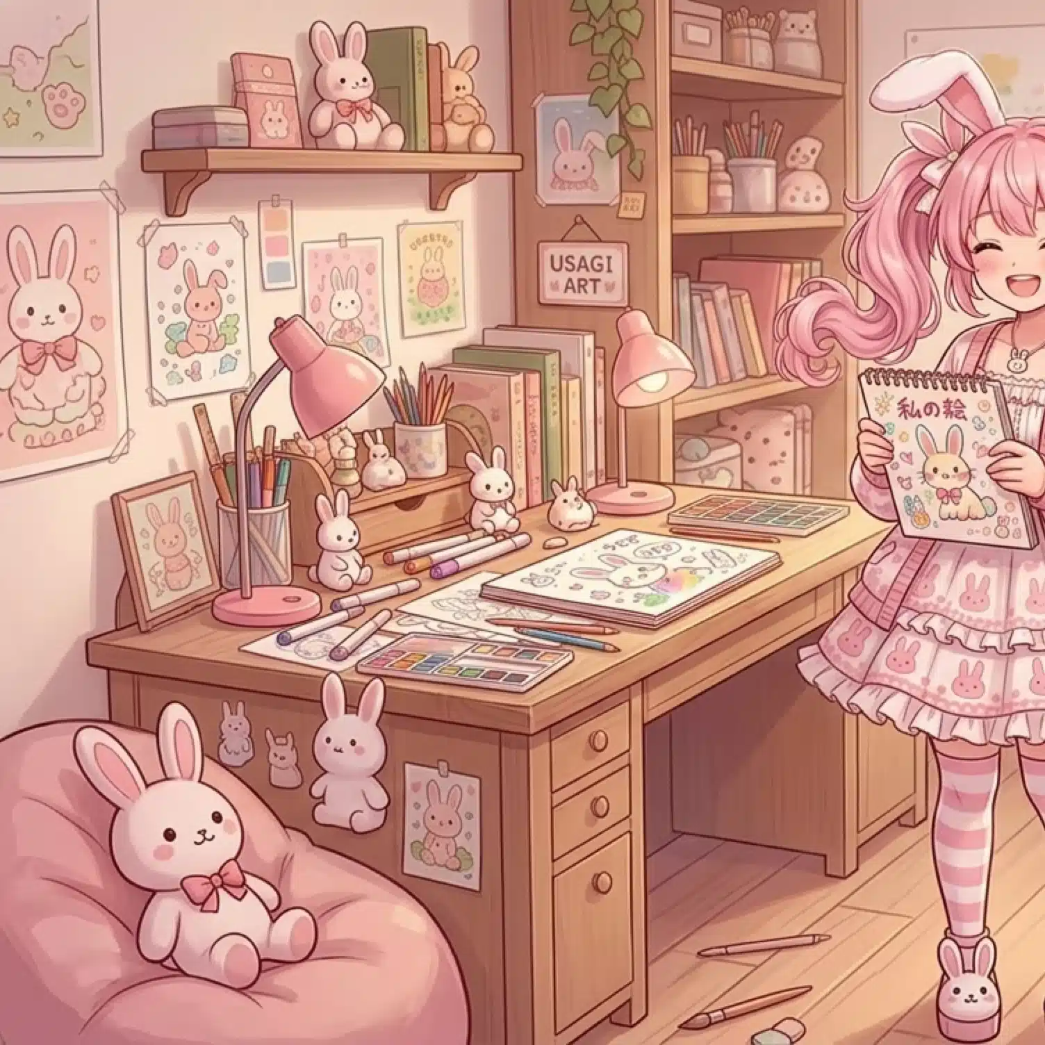 ♡海藻うさぎ猫♡