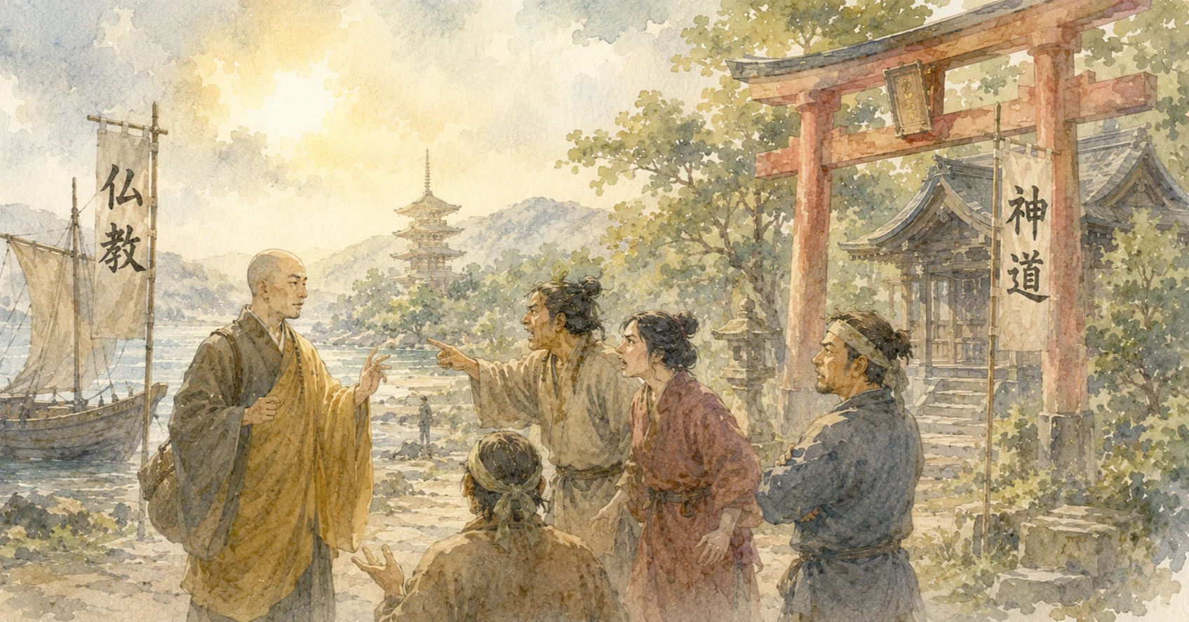 日本文化のおすそわけ #5】仏教は、すんなり受け入れられたのか
