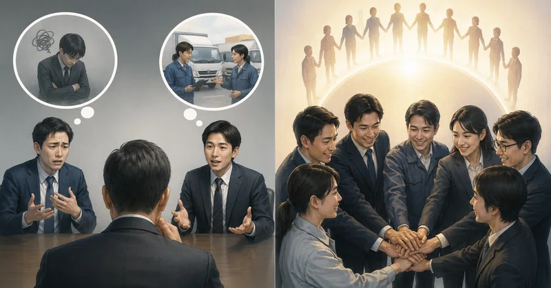 主語を“I”（私）ではなく“We”（我々）で考える