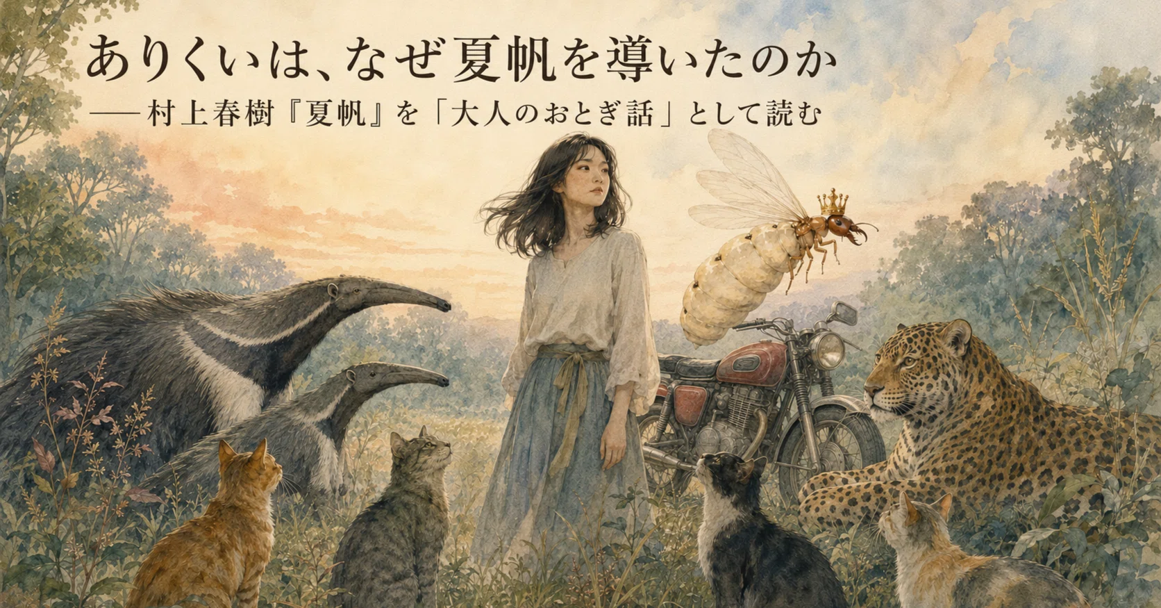Why did the anteater guide Kaho? Reading Haruki Murakami's 
