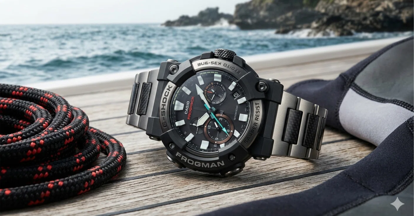 カシオメンズビンテージジーショックG-SHOCK フロッグマンFROGMAN DW