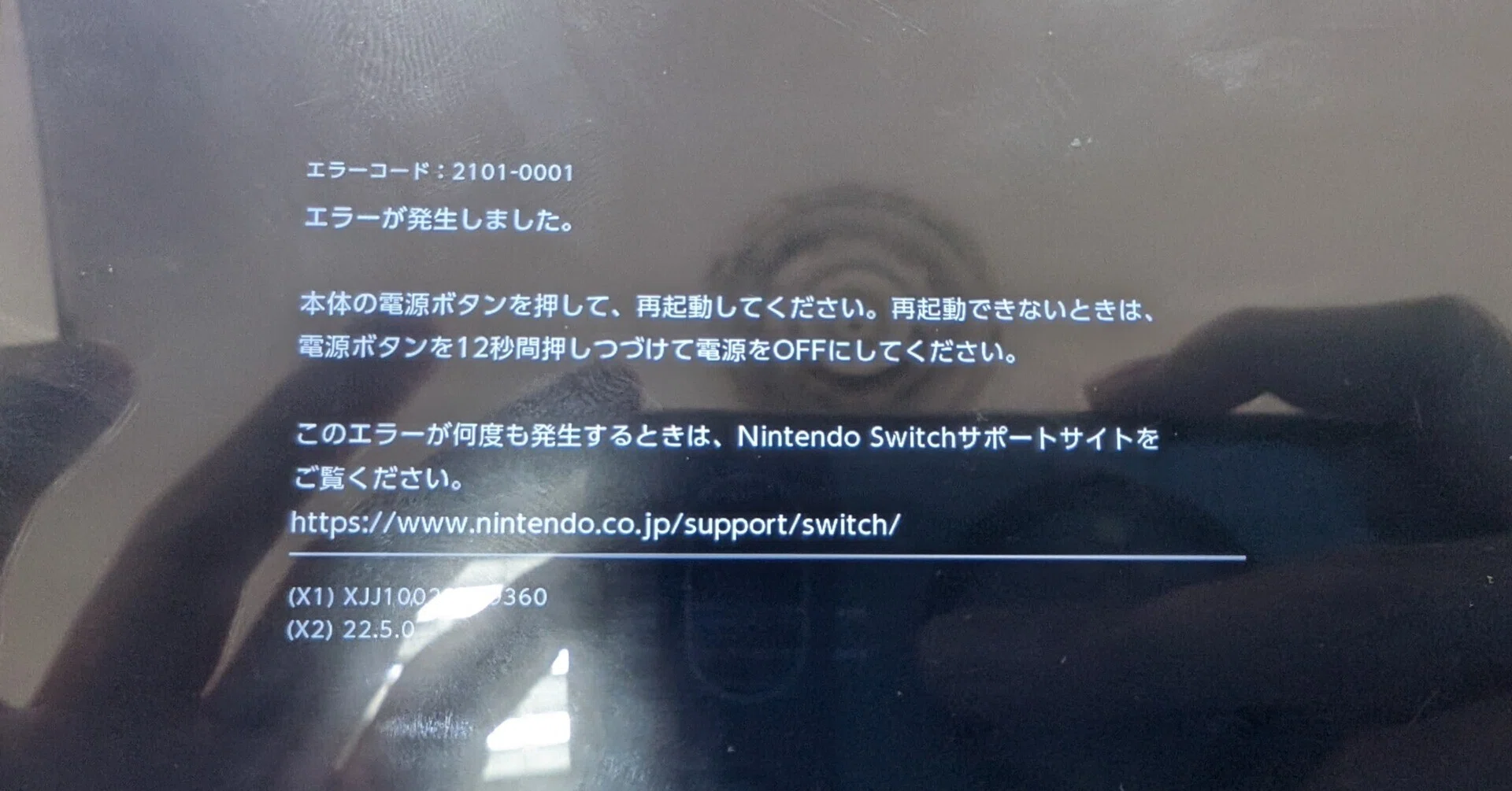 即日・データそのまま】Switch Liteの電源が点かない！？エラー表示も