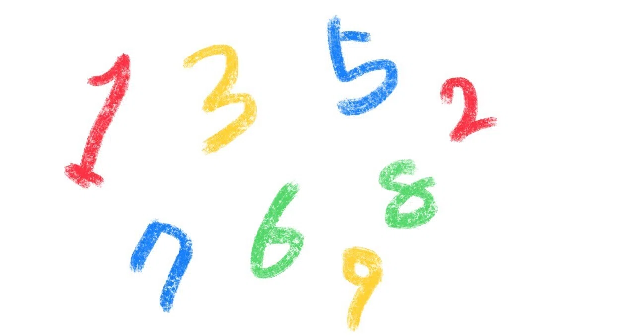 数字 に 色 が 見える