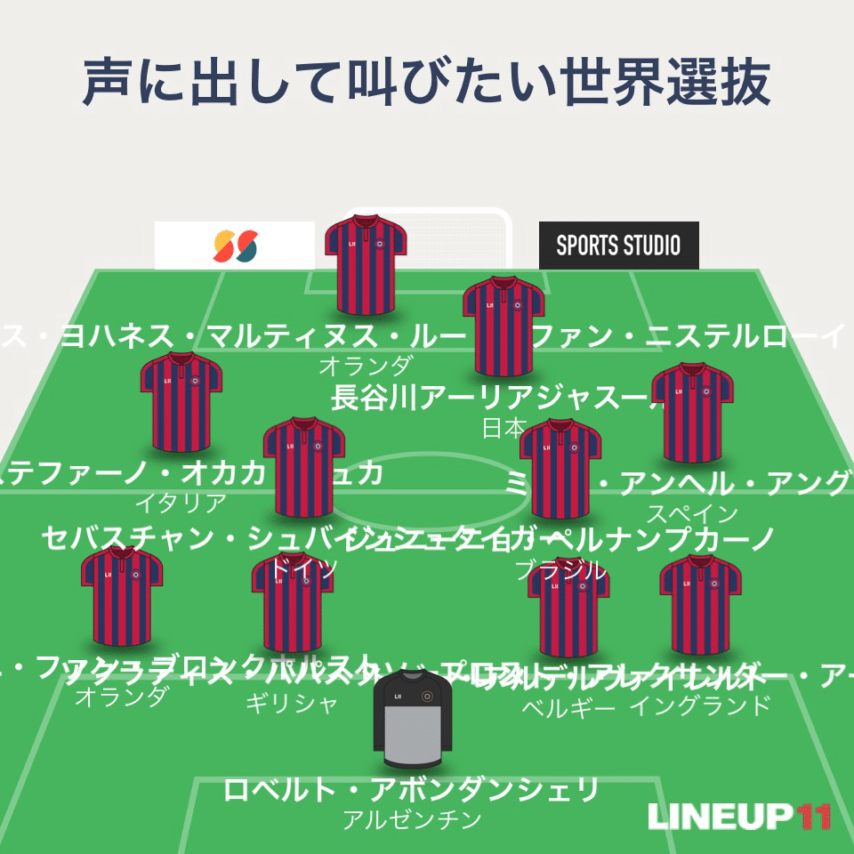 決定版 声に出して叫びたい世界選抜 オールタイムレジェンド とぅもねば Note