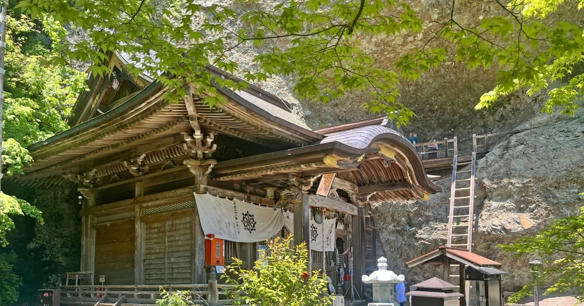 掛軸 四国八十八ヶ所霊場納経軸 木箱付き 御寶印譜 御朱印 空海 高野山