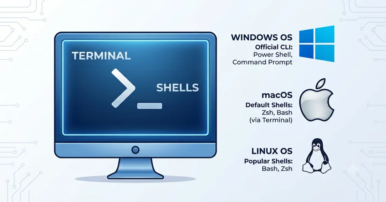 Clarifying the differences between Command Prompt, PowerShell, Terminal ...