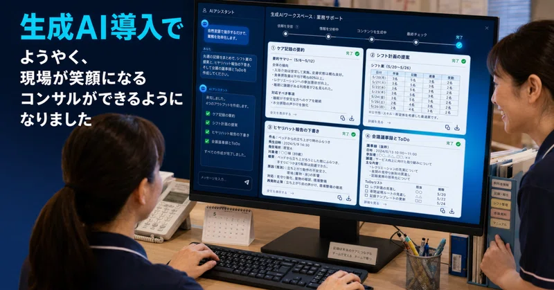 ようやく、現場が笑顔になるコンサルができるようになりました eyecatch