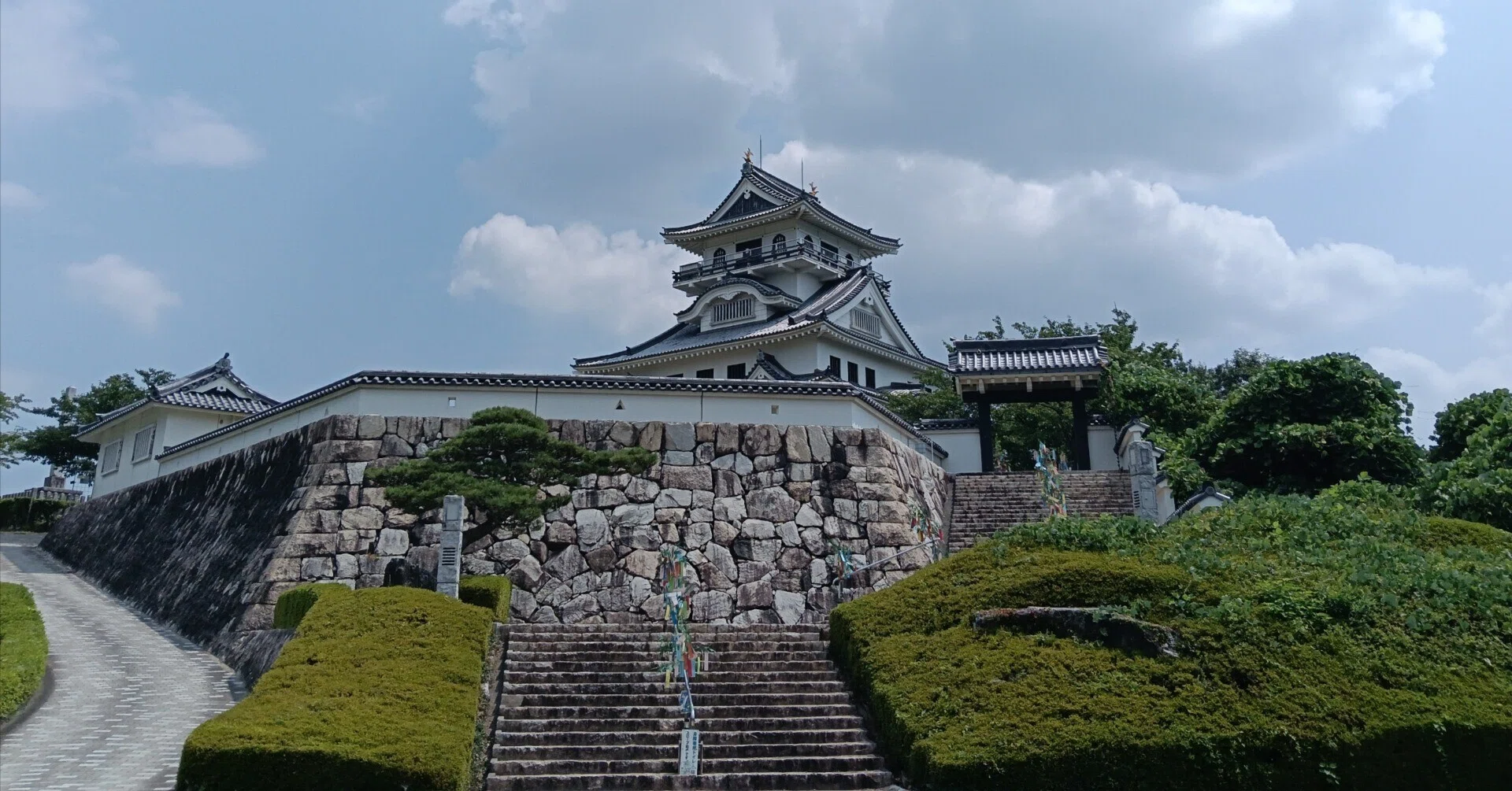 旅3日目 彷徨ながら因幡からまたもや播磨への城攻め まぁ天守からの