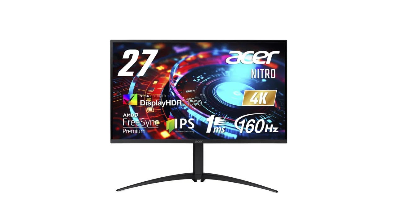 Acer Nitro XV275K レビュー｜27型4K Mini LED 160Hzゲーミング