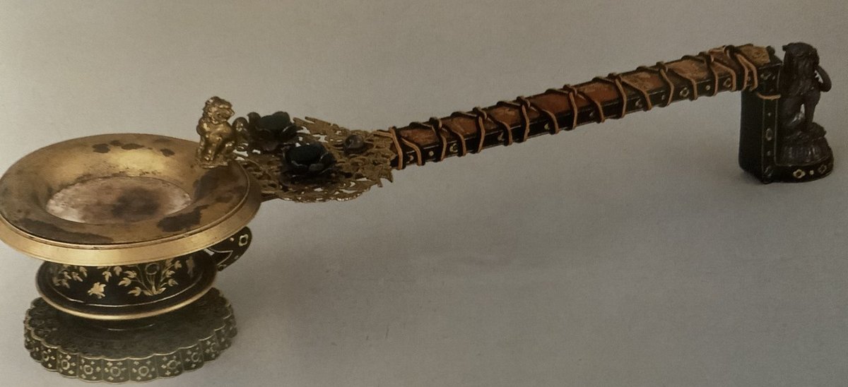 淡山　香炉　アンティーク 奏楽天人香炉 銀製彩色｜津雪：原型制作 - HIKARI GALLERY｜高級
