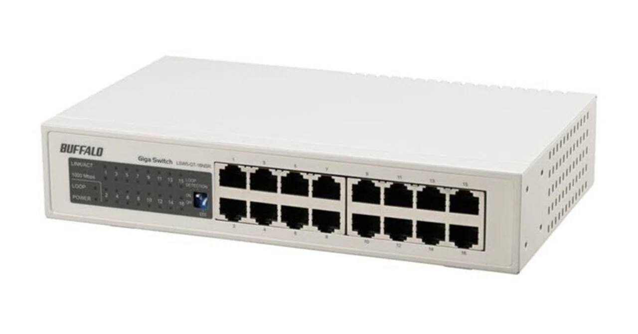 16ポートを埋める前に考えたい、Buffalo LSW5-GT-16NSRが小規模