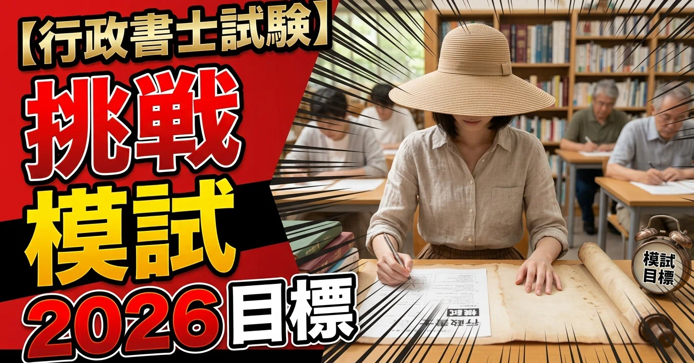2026】LEC行政書士模試パック「到達度確認模試1回目」自宅受験結果