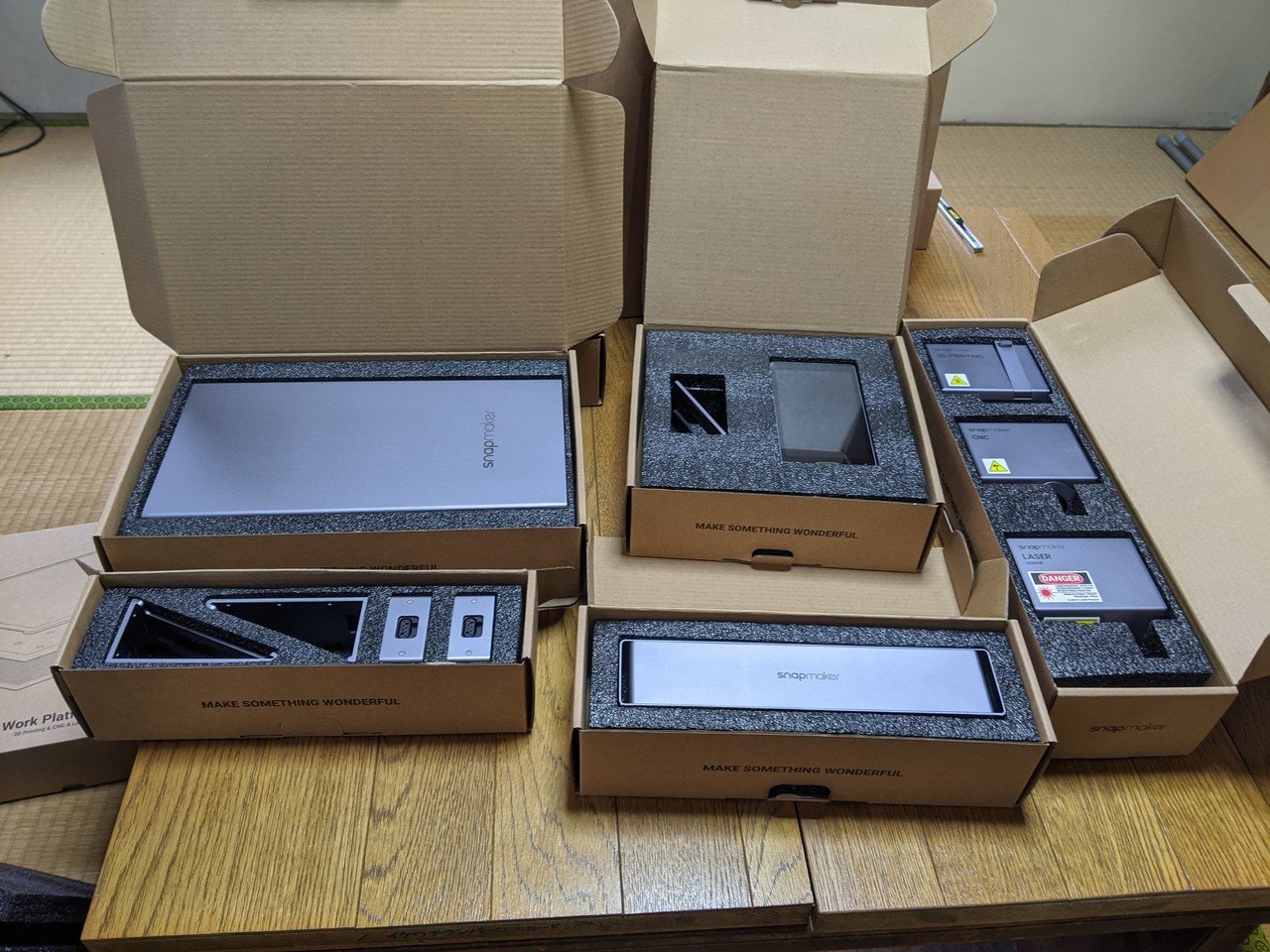 SNAPMAKER 2.0は3Dプリンタの未来だ｜はるかぜポポポ