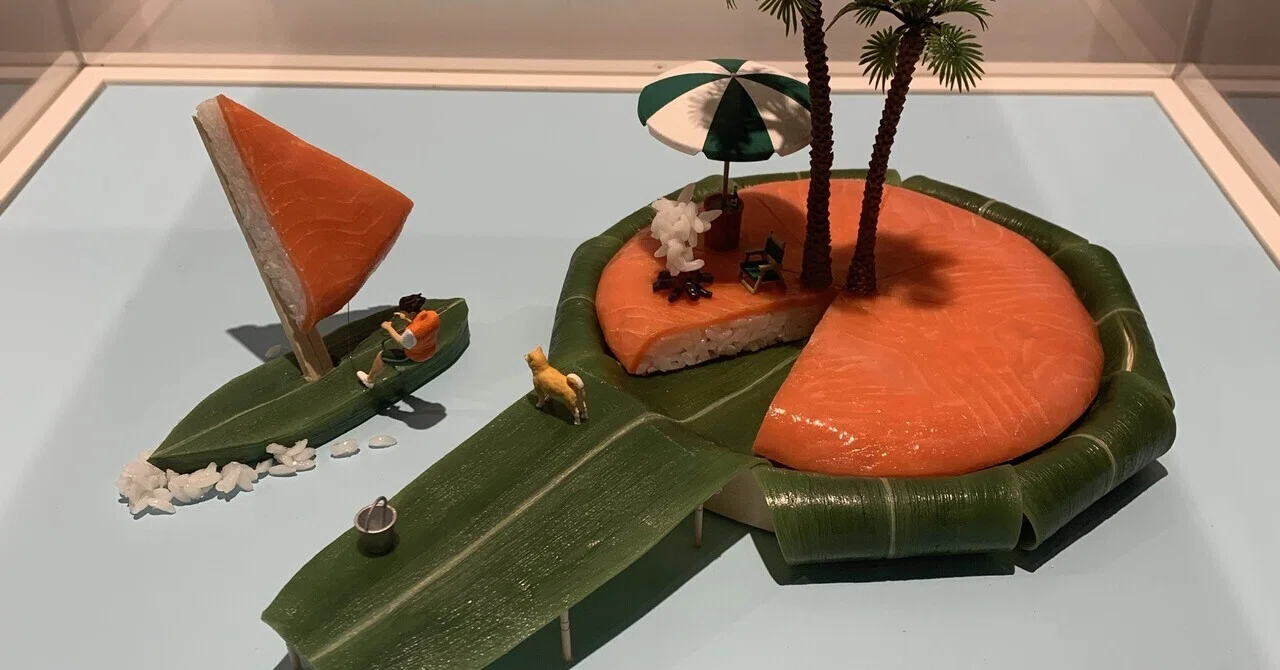 小面(田中 資幸 作) 田中達也 MINIATURE LIFE展2に行って来ました｜himihama