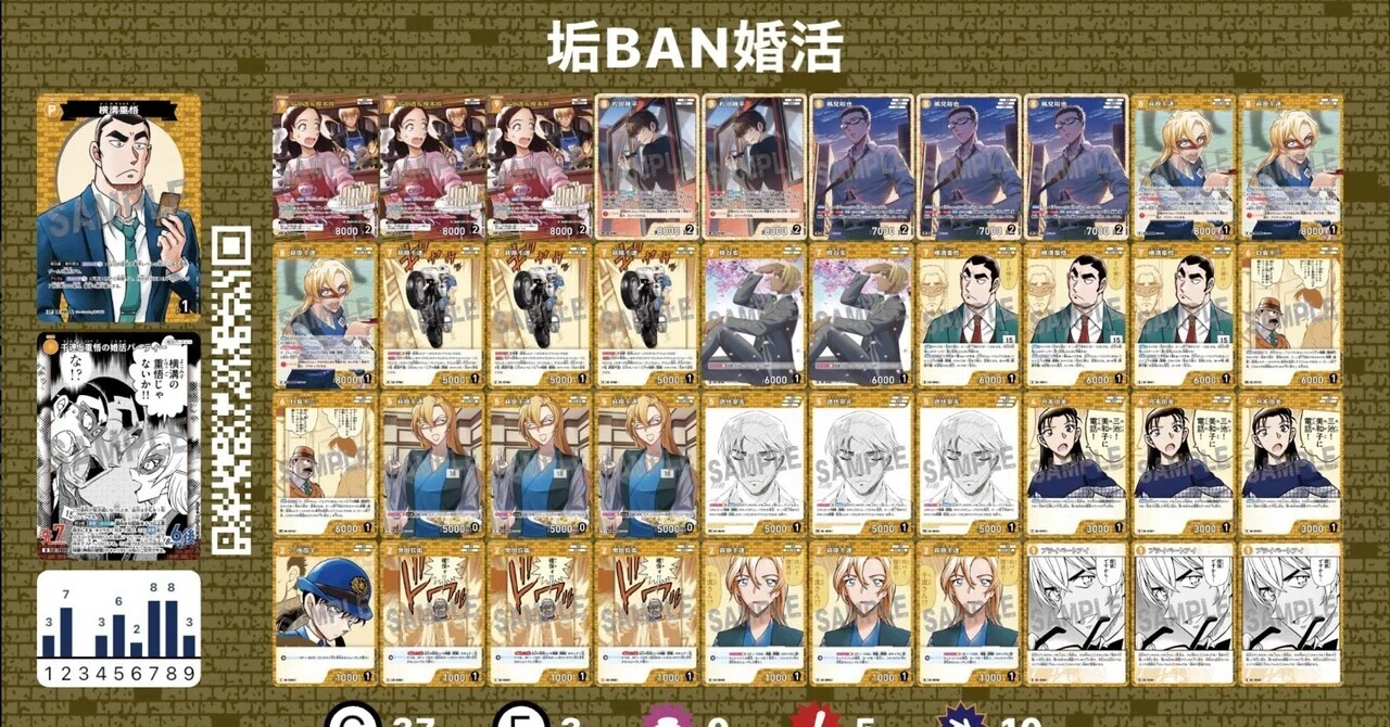 コナンカード】風見入り婚活パーティーデッキ🥂✨｜志水