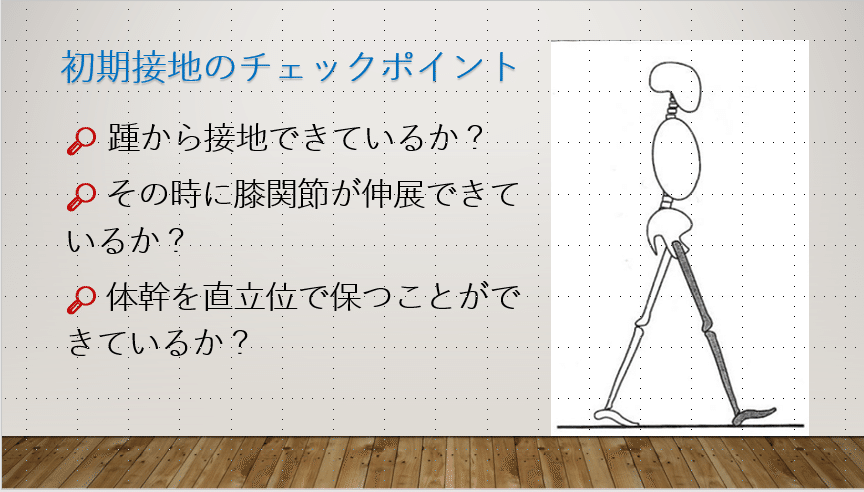 歩行分析のすゝめ 初期接地 やっさん 動作のバイオメカニクスと転倒予防 Note 歩行分析のすゝめ 初期接地 やっさん 動作のバイオメカニクスと転倒予防 Note