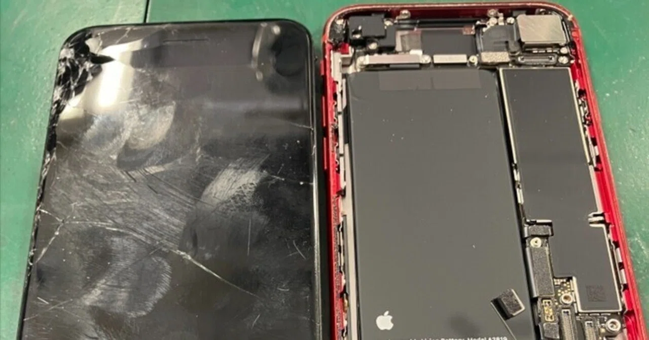 iPhone SE3】画面割れ・液漏れも即日解決！スマホスピタル新宿