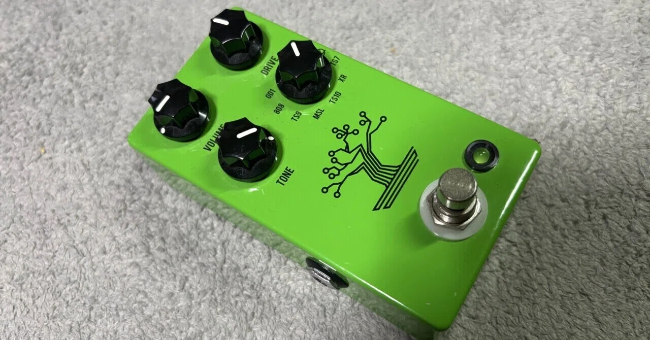 お気に入りの歪みエフェクター】JHS Pedals BONSAI レビュー｜TS系好き