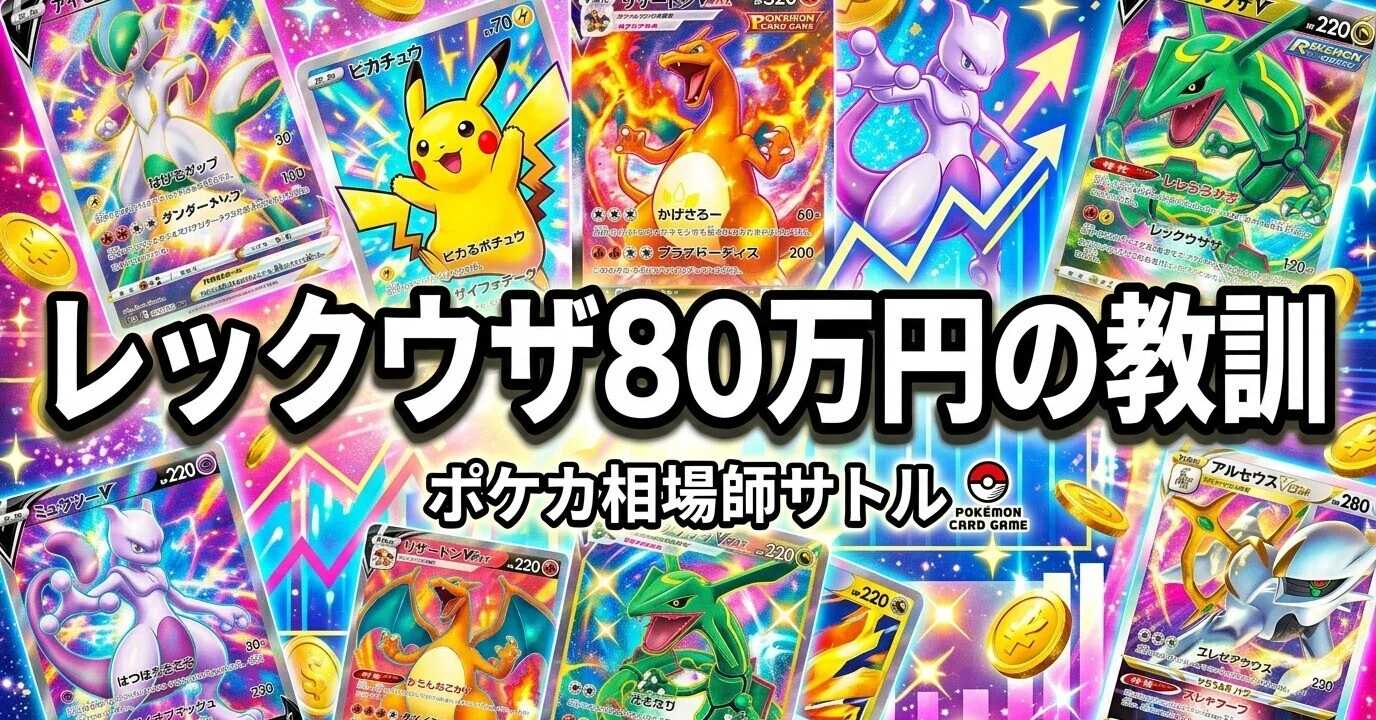 レックウザ80万円の教訓｜高額化の5条件と次に同じ道をたどる銘柄の
