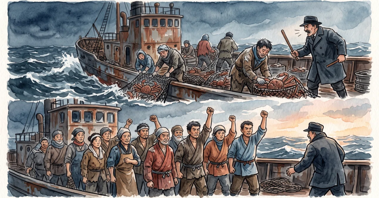 蟹工船』とはどんな作品？昭和の過酷な労働と人間の尊厳を描いた名作を