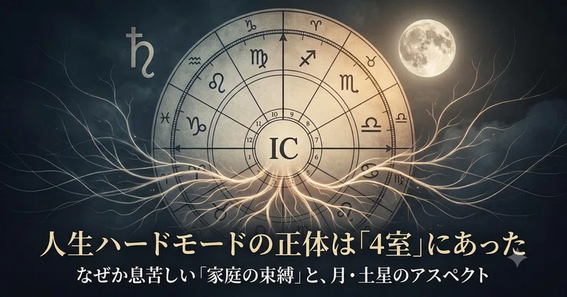 【ミライ通信8月号】なぜか生きにくいあなたへ。「家庭の束縛」をぬけて「自分だけの幸せ」を掴むホロスコープ