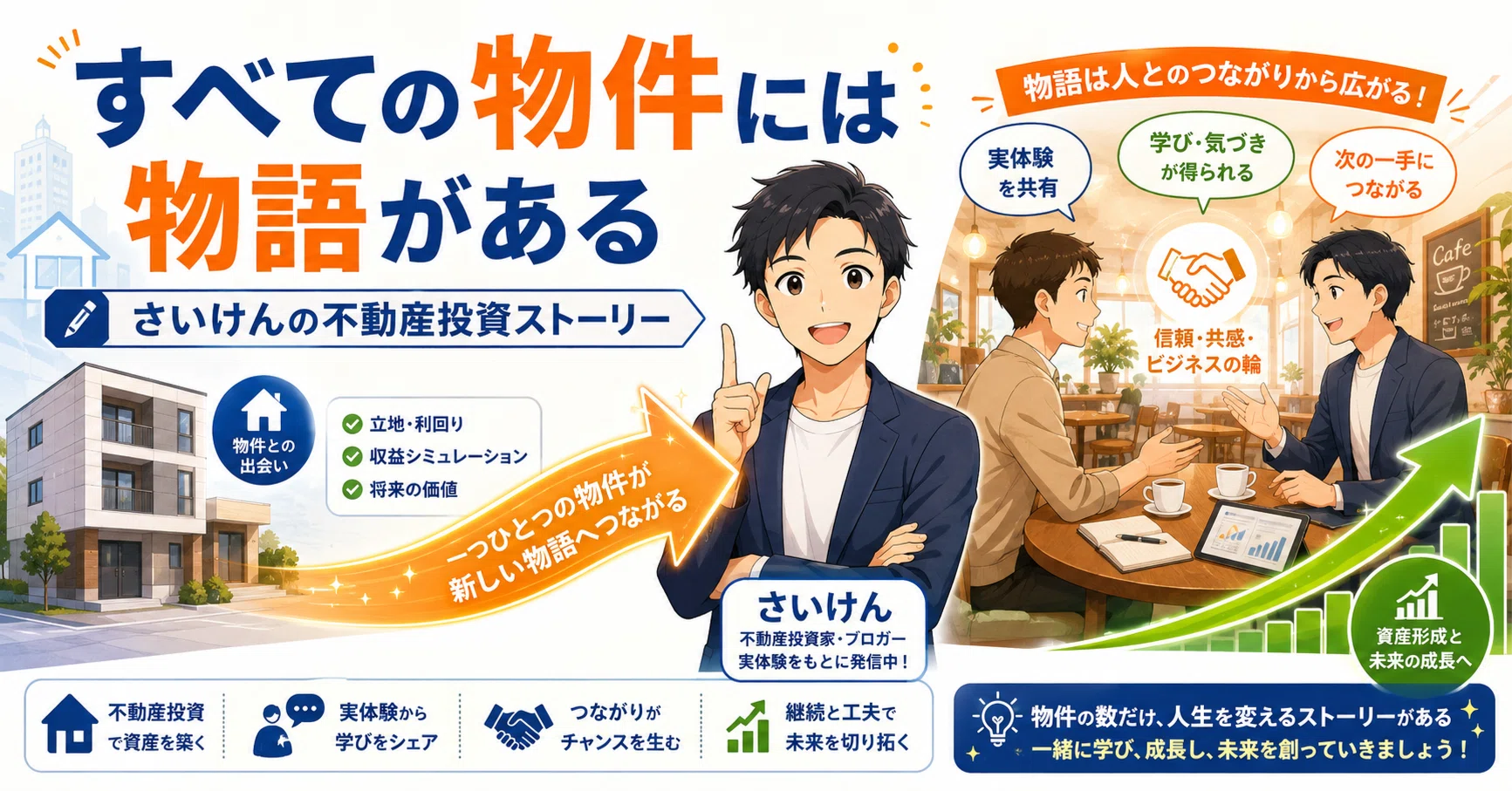 不動産には全て物語があるよなぁ〜｜さいけん@500日後に会社売却をする