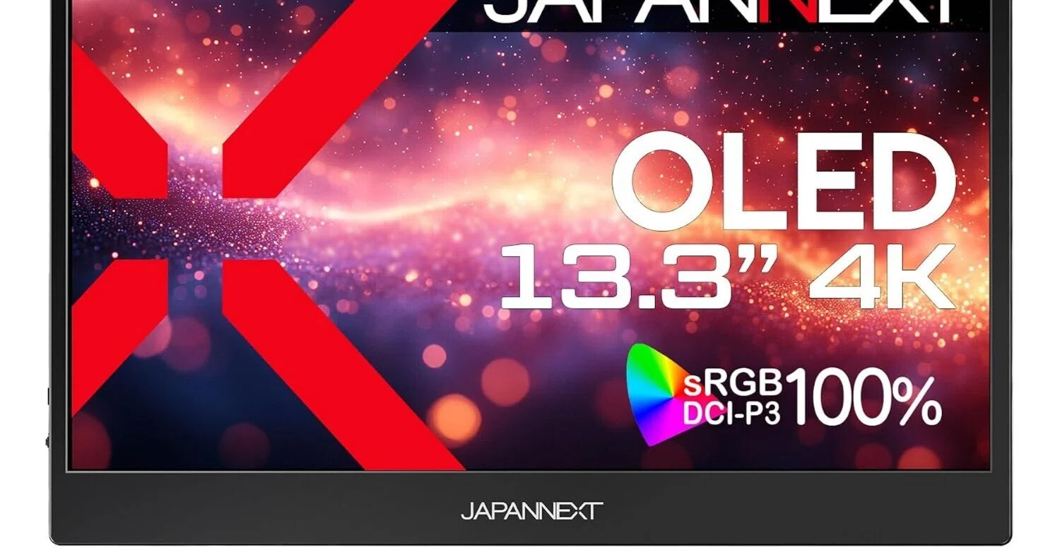 AI時代のデスク環境を整える13.3インチOLEDモバイルモニターという