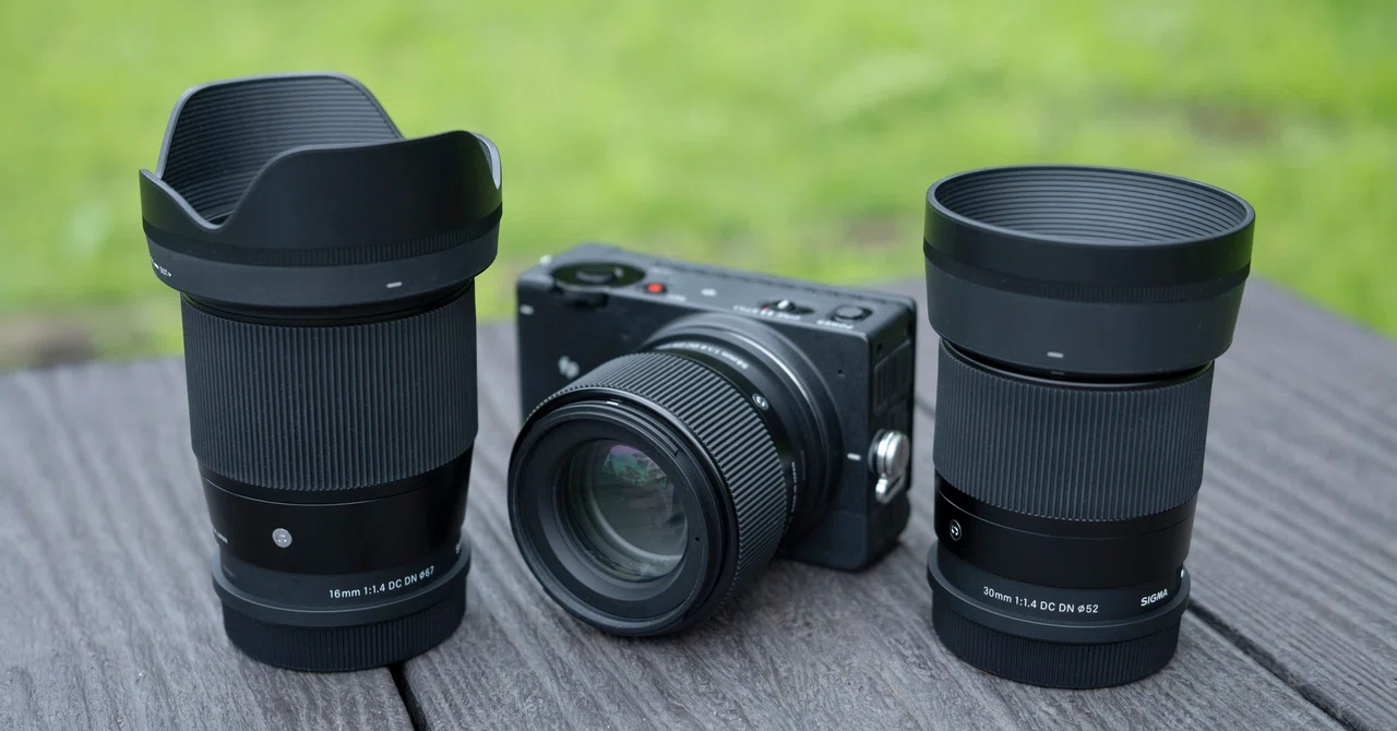 ソニー単焦点3本SIGMA 16mm 30mm 打ち上げる 56mm F1.4 DC DN