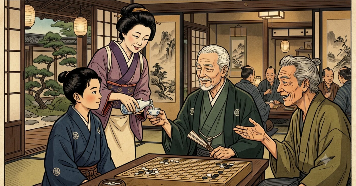 好敵手への第一歩――試練の二子局｜囲碁のオリ―先生