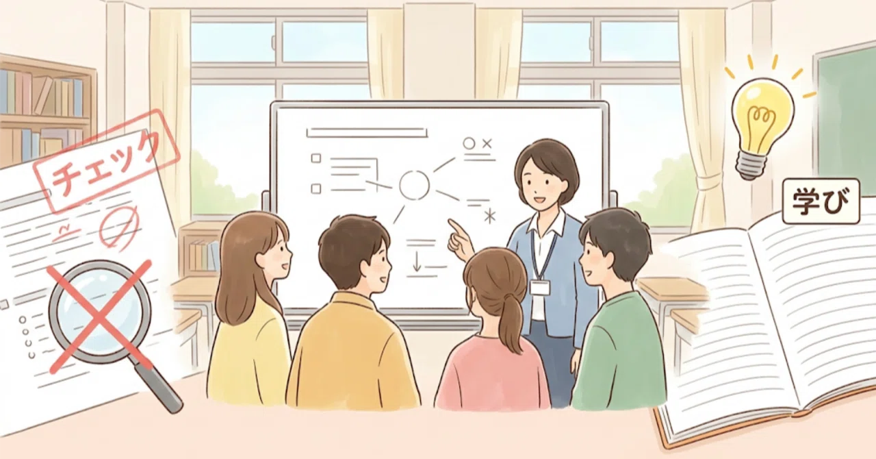 自分にとって学校はなぜ要るのか カンニングを見つける」だけでは学びは見えない——AI時代に、学校が