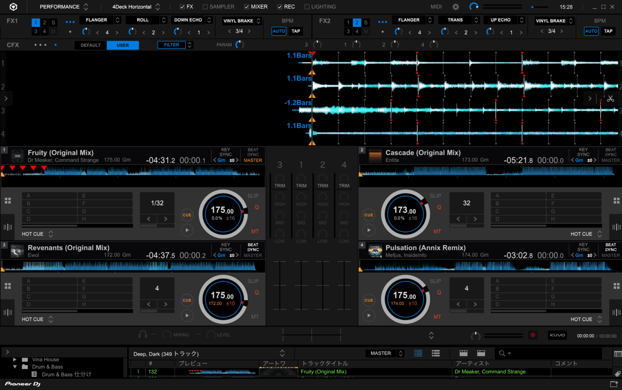 Traktor Kontrol S3  4デッキDjコントローラー　ほぼ未使用 Native Instruments DJコントローラー TRAKTOR KONTROL S3 正規