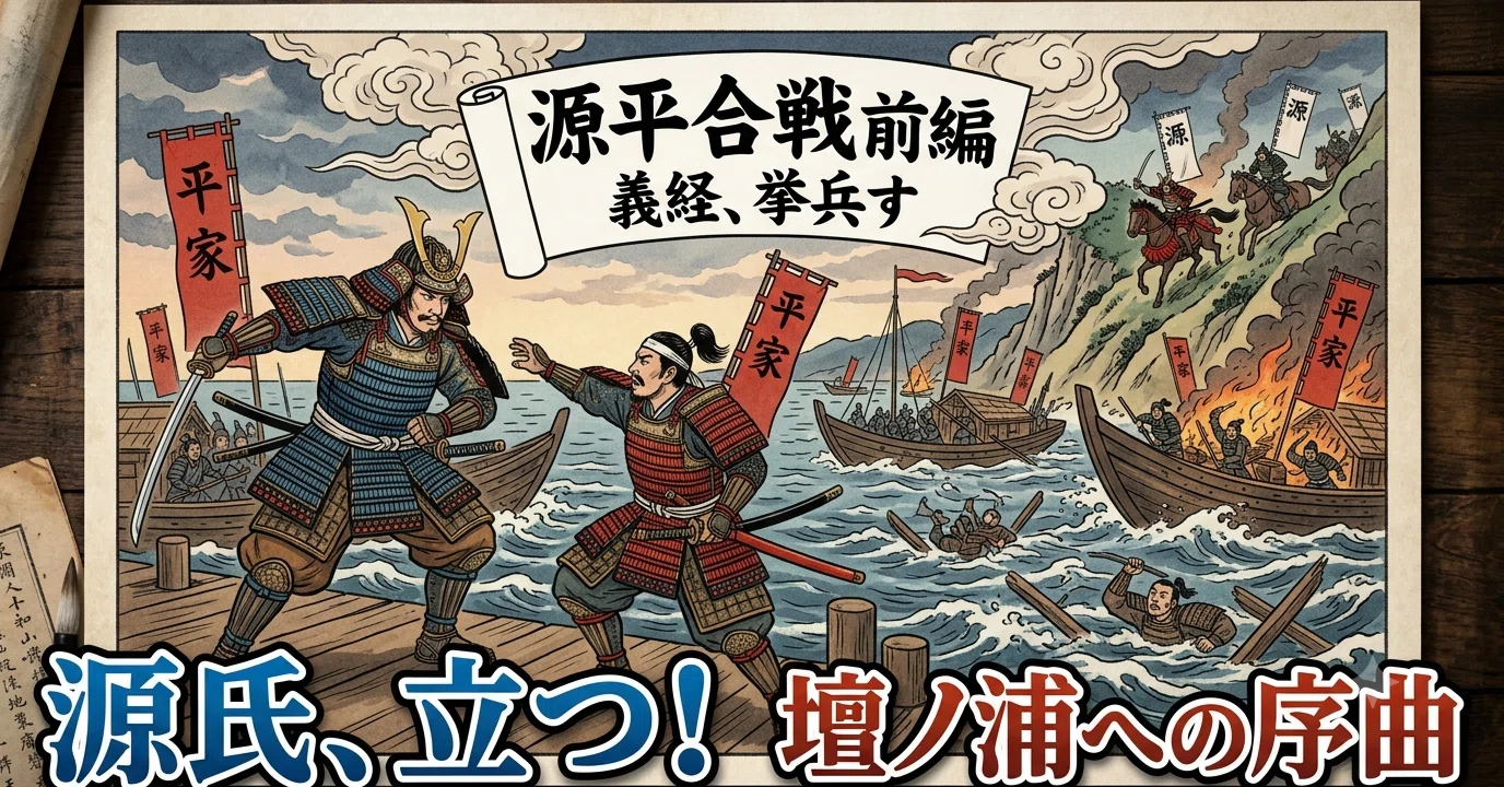 源平合戦【前編】驕れる平家の没落と、源氏との死闘——『平家物語』が