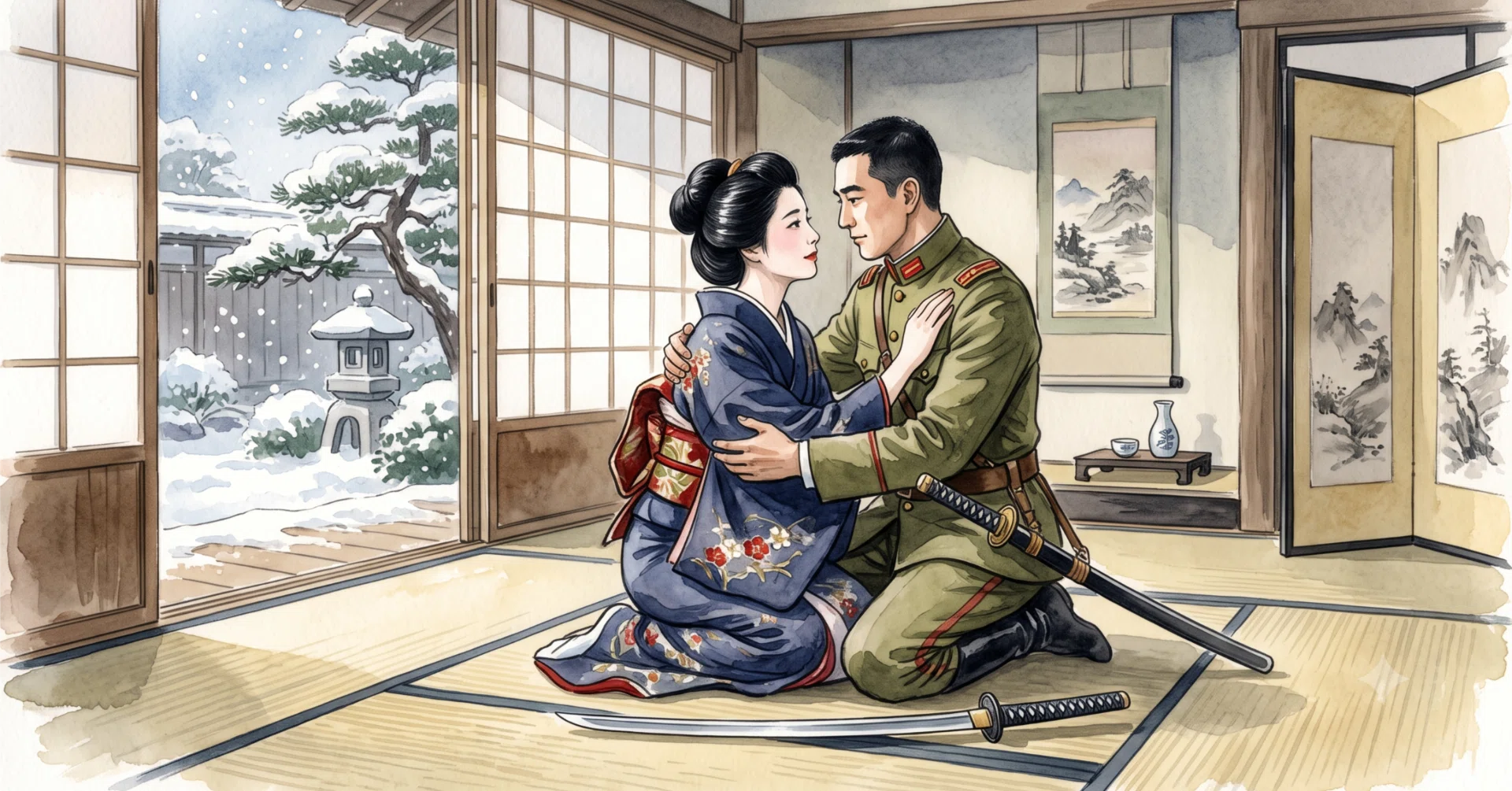 三島由紀夫『憂国』を読む――愛と死、美と狂気が交差する究極の文学作品