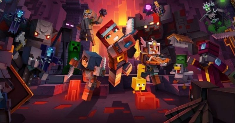 マイクラダンジョンズはハクスラと無双系の良いとこ取りの良ゲーム 大根 Note