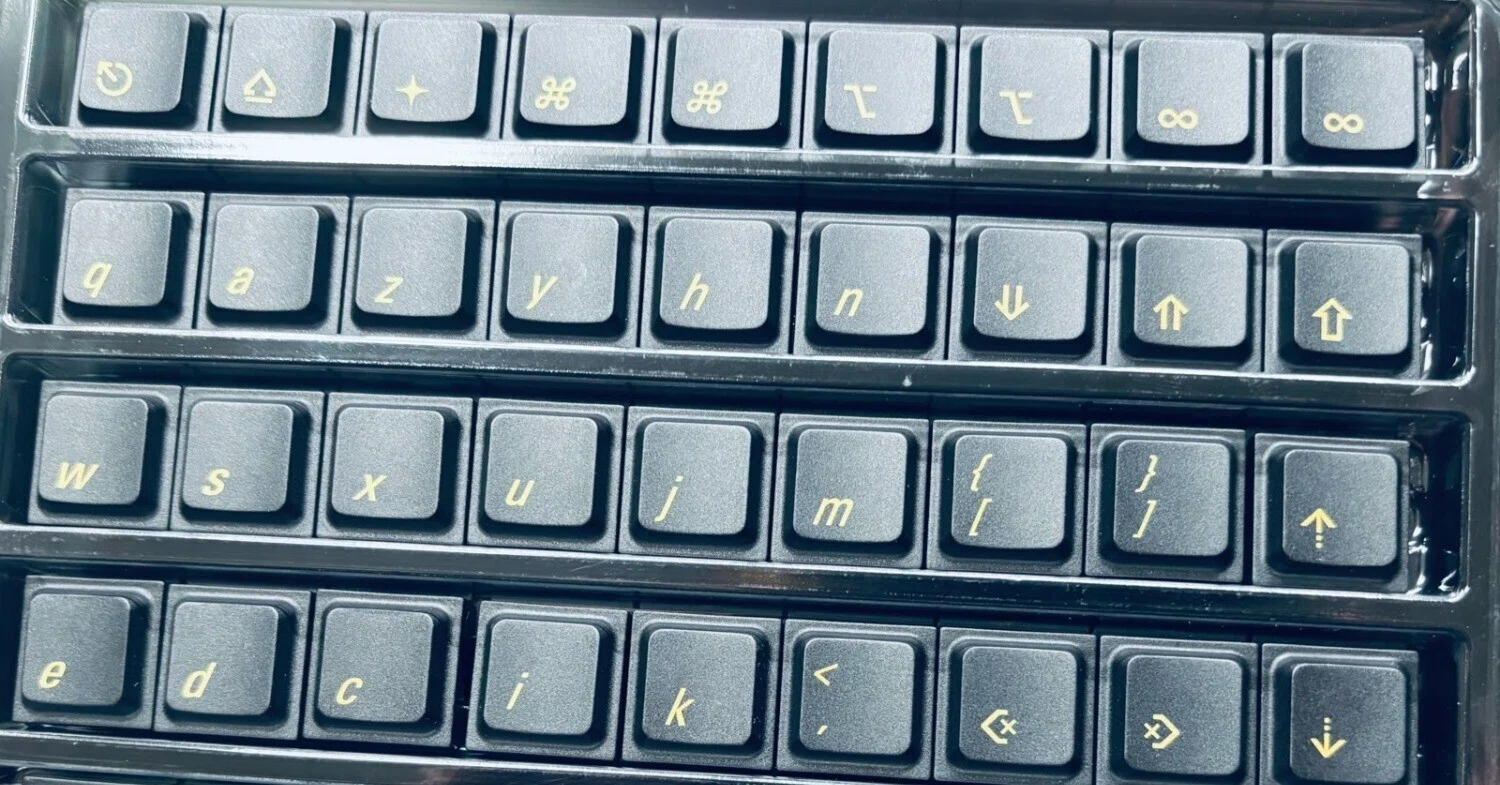 Cornix】キーキャップを変更してみたでござる セカンドシーズン｜流星