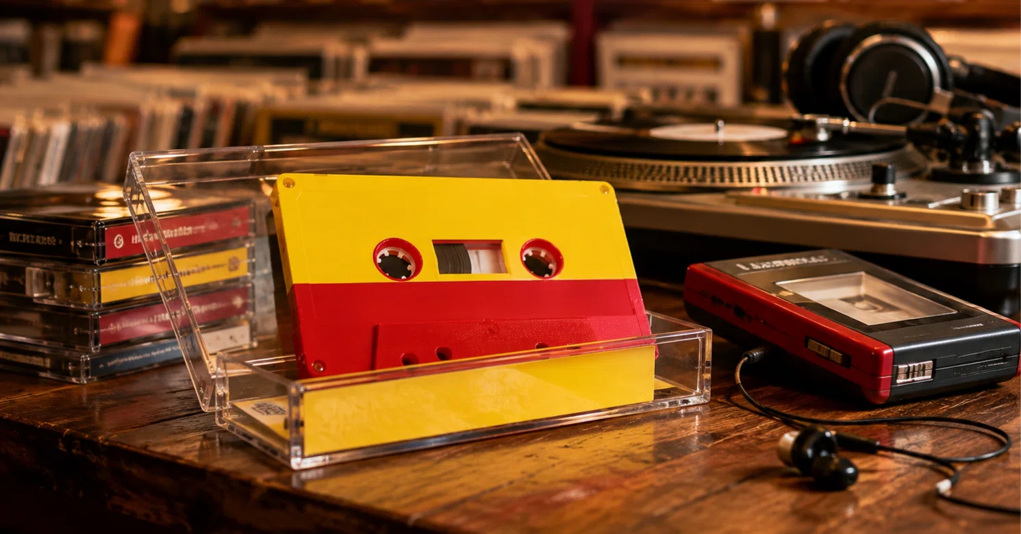 レコード男子｜980円の46分。カセットテープは「音楽を愛する形」に