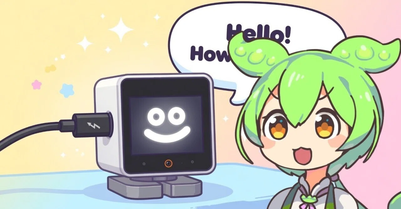 Stack-Chan Story on Mac #8 Changing Stack-Chan's Voice to Zundamon｜ドイのnote