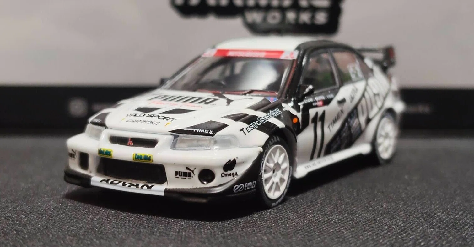 Tarmac Works HOBBY64 1/64 Mitsubishi Lancer Evolution Ⅵ TME Super