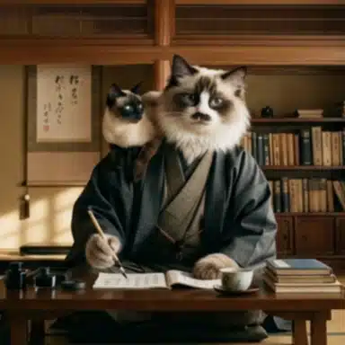 ニャツ目漱石
